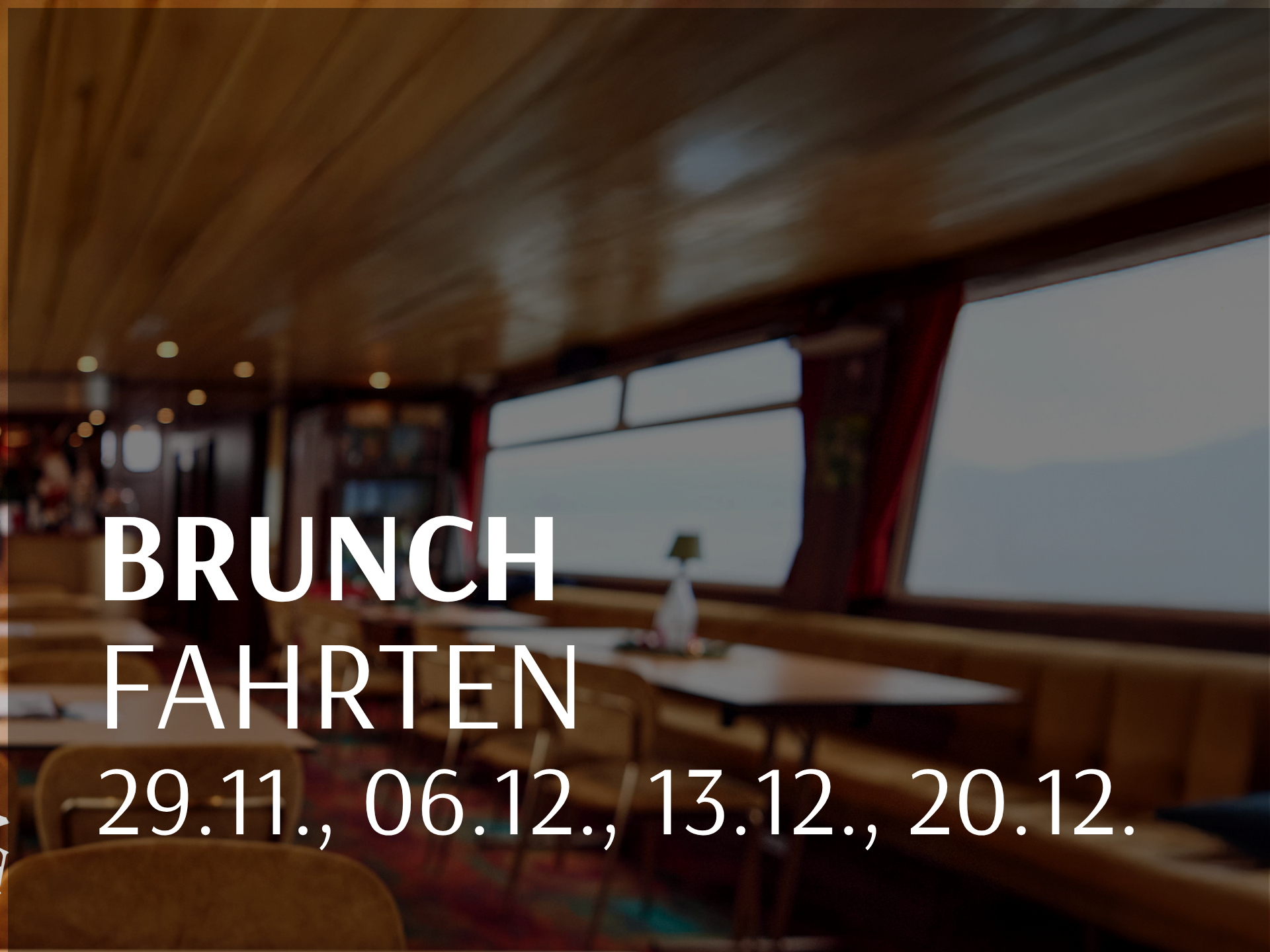 Brunch Fahrten